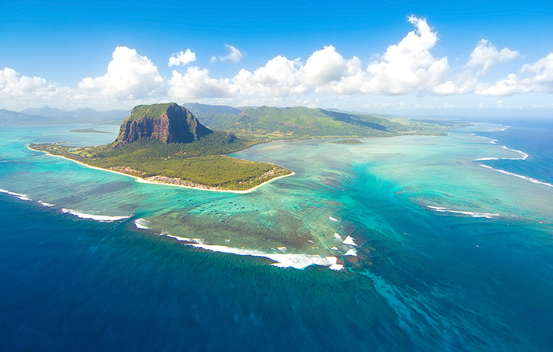 Mauritius Aerial View