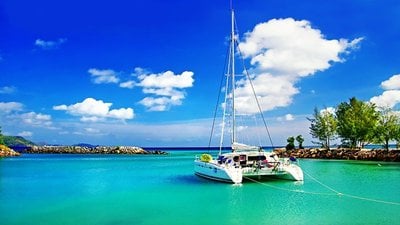 Seychelles Catamaran
