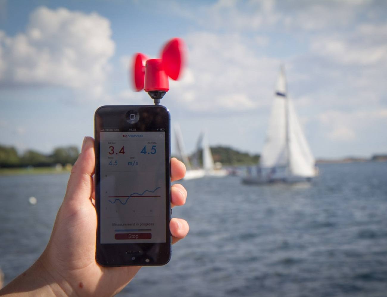 Phone Wind Meter