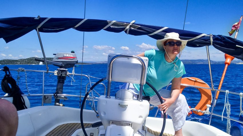 RYA courses in beautiful Croatia, sailng from Zaton, Sibenik, learn to sail along the Dalmatian coast and Islands