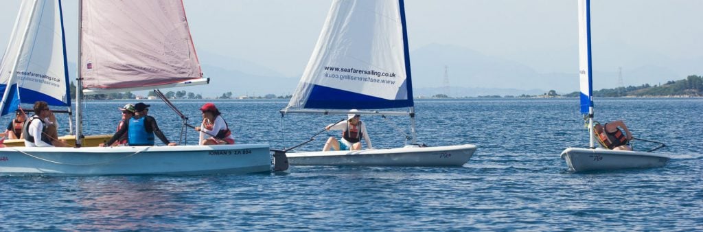 RYA watersports courses at Nikiana Beach Club, Lefkas