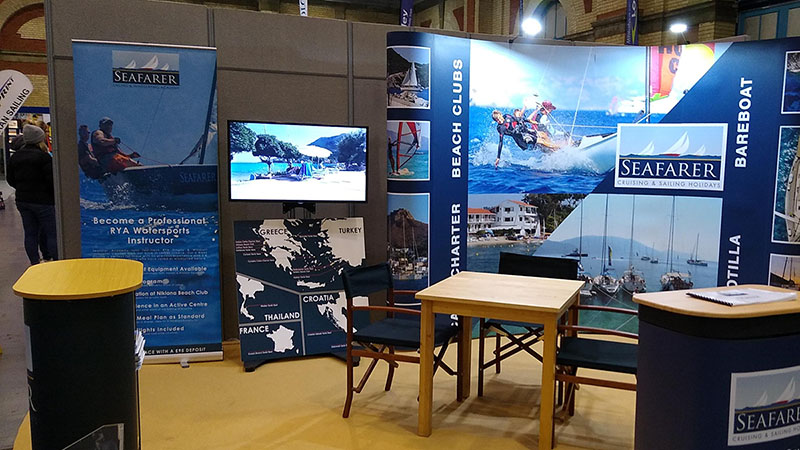 Seafarer stand at RYA Dinghy Show