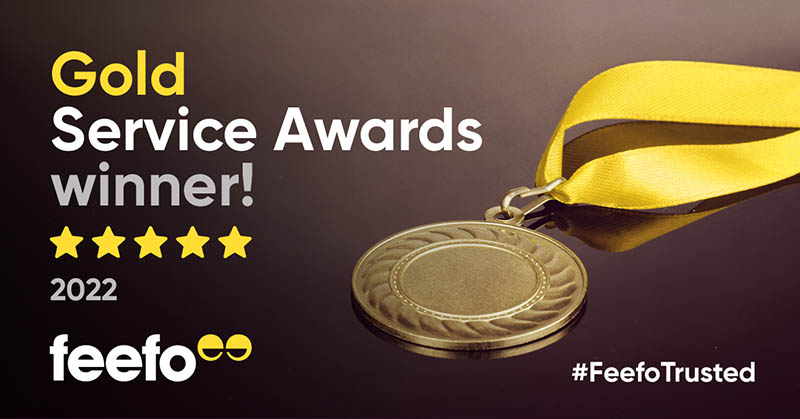 We are delighted to announce that we have recently received the FEEFO Gold Trusted Service Award. Granted by the independent review platform FEEFO, this is a recognition of exceptional service and quality delivered by Seafarer, as rated by real customers.