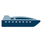 Catamaran Ferry Graphic