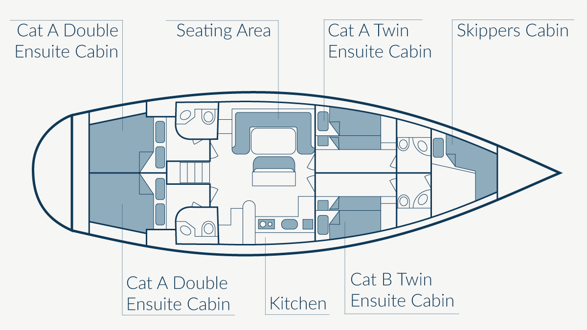 Floorplan for Oceanstar 51