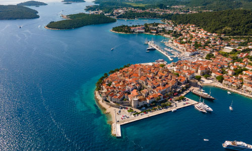 Croatian Korcula Island