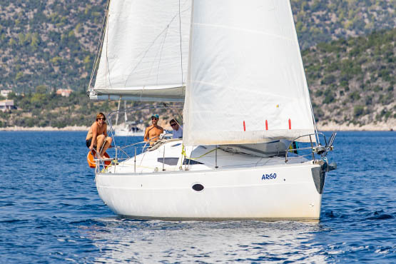 Sailing in the Saronic Gulf