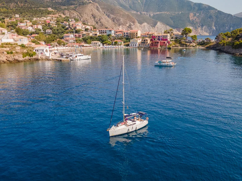Sun Odyssey 33i Yacht in Greek island of Kefalonia, assos