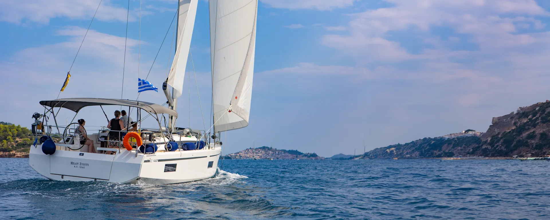 Bavaria C42 Blue Stone in Kefalonia