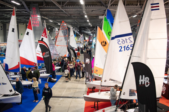 Lots of Boats at RYA Dinghy Show