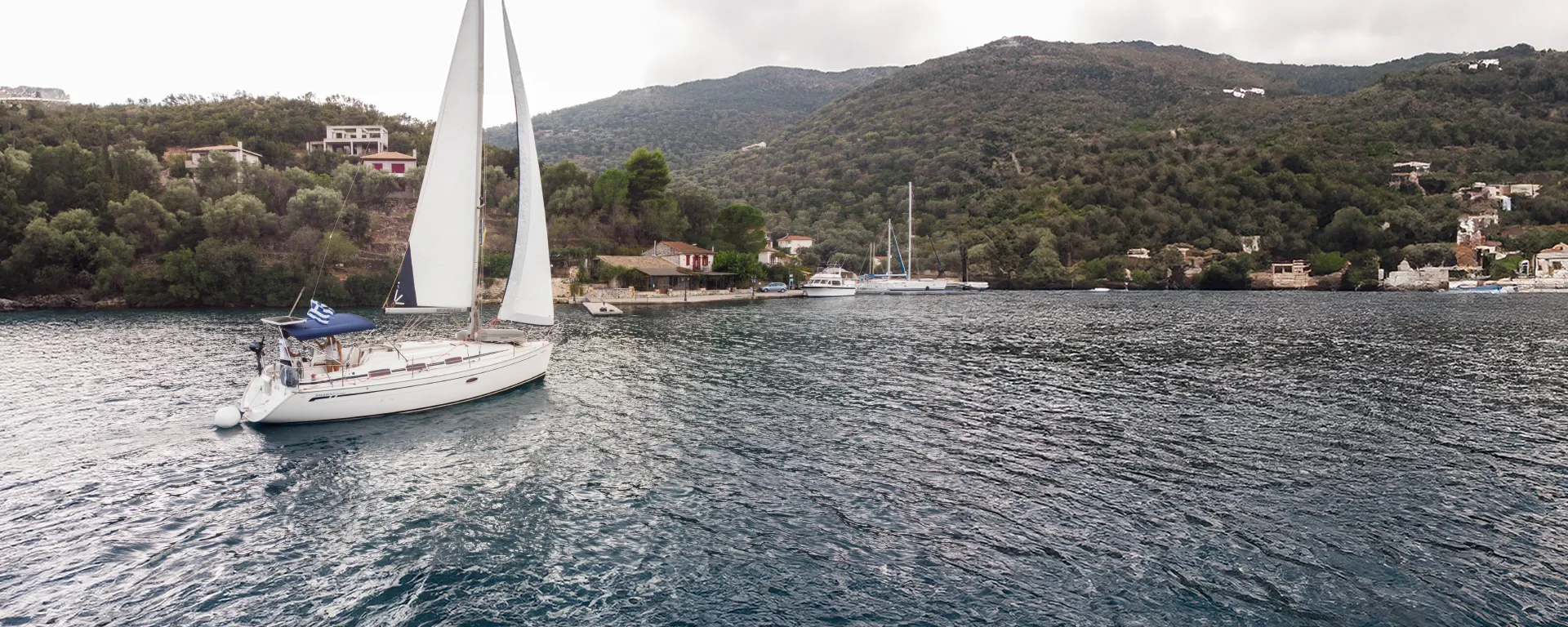 Bavaria 33 Seasail under sail off Meganisi in the Ionian