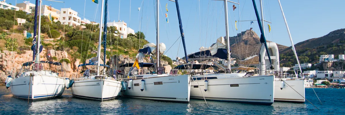 Dodecanese yachts in Leros