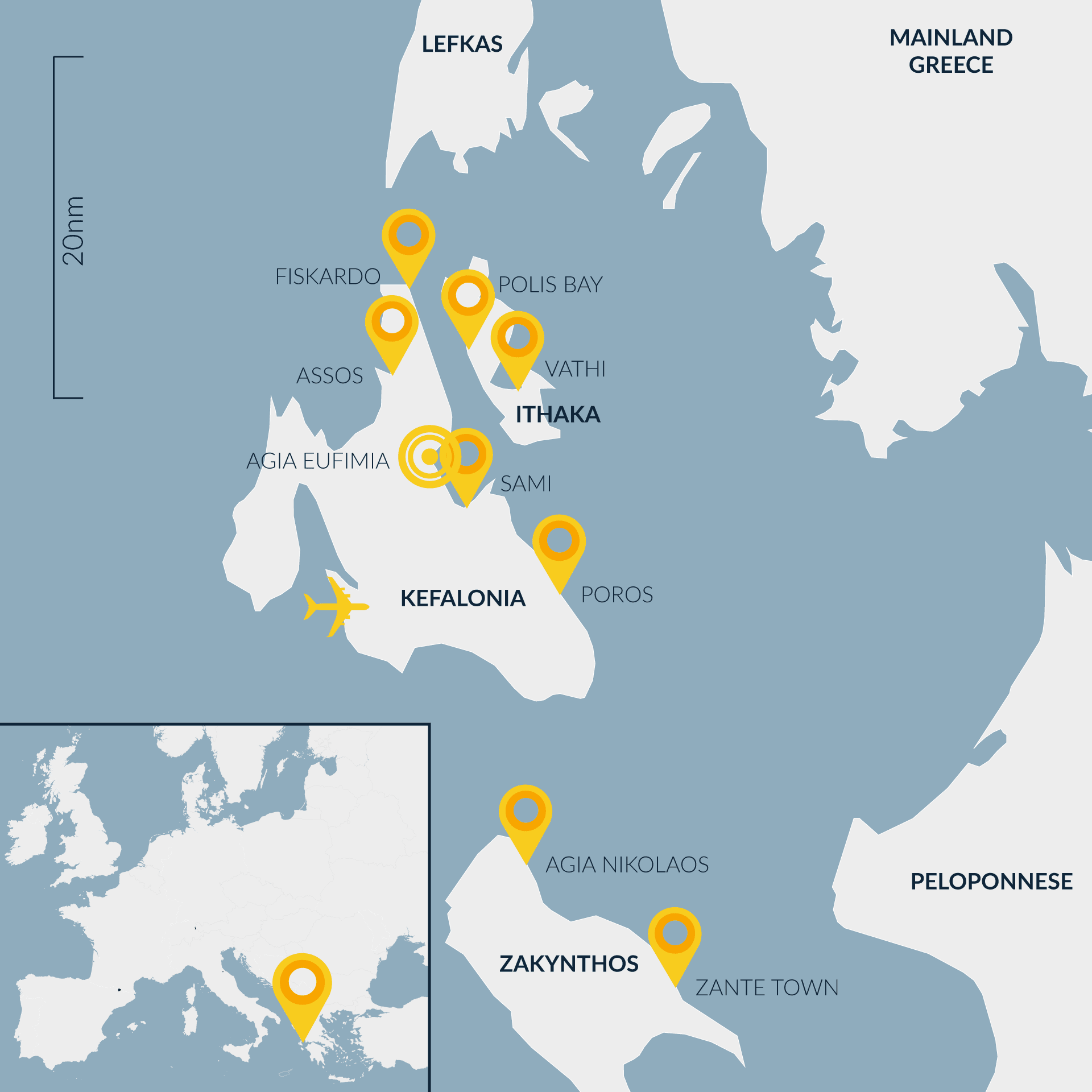 Kefalonia-Map