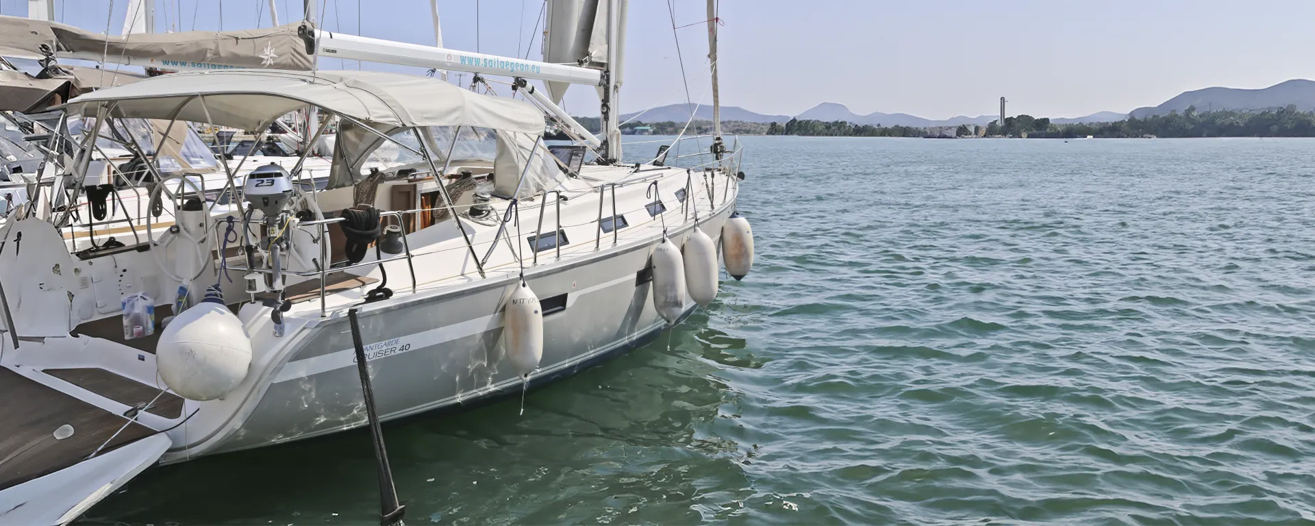 Bavaria 40 Eurybia in the Sporades