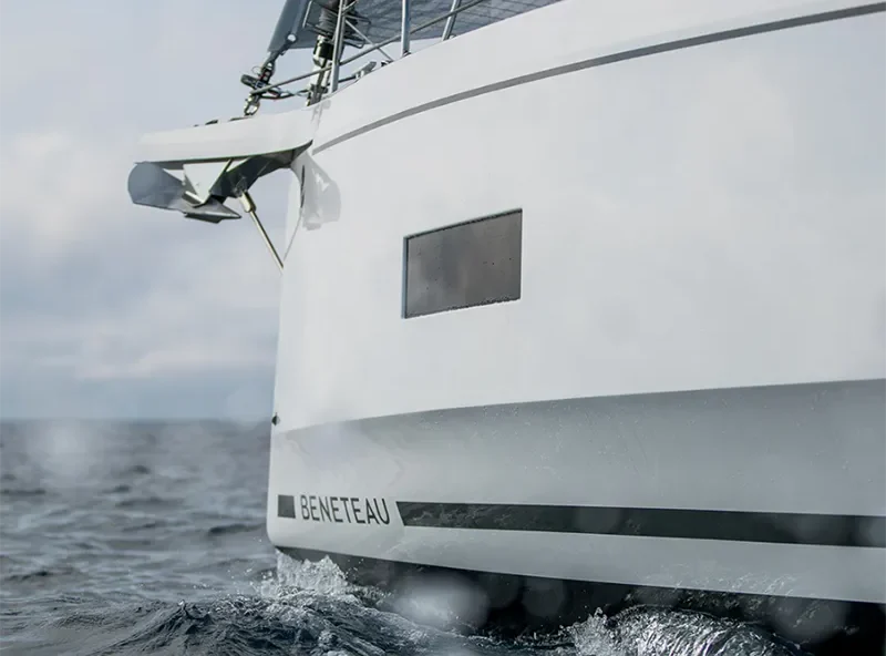 Oceanis 40.1 Bibi One under sail in Dalmatia