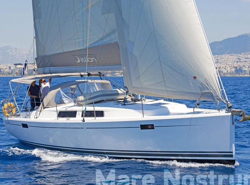 Hanse 385 Mare Nostrum, a yacht on the Seafarer Dodecanese flotilla