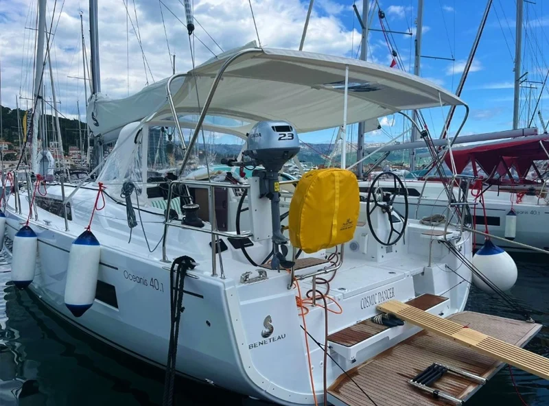 Oceanis 40.1 Cosmic Dancer, a yacht on the Seafarer Split flotilla