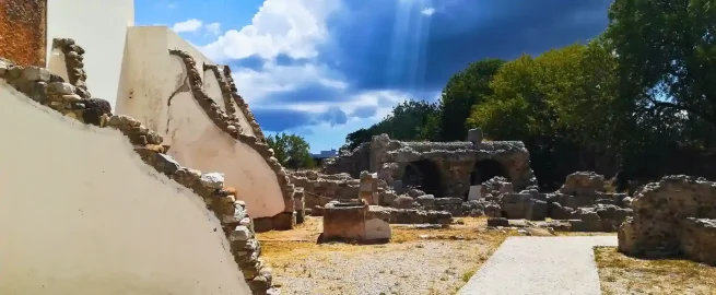 Ancient ruins on the island of Kos