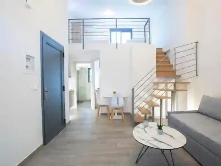 2 bed maisonette at KN Suites with stairs to the upper level