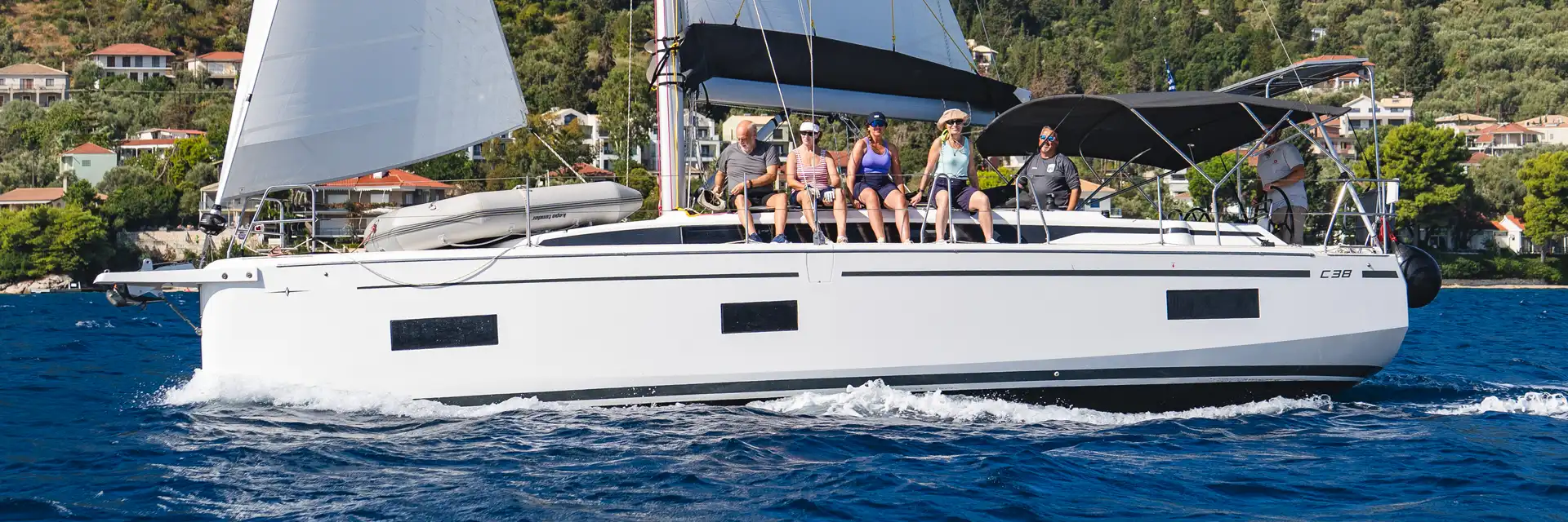 Bavaria C38 Eugenia at sea