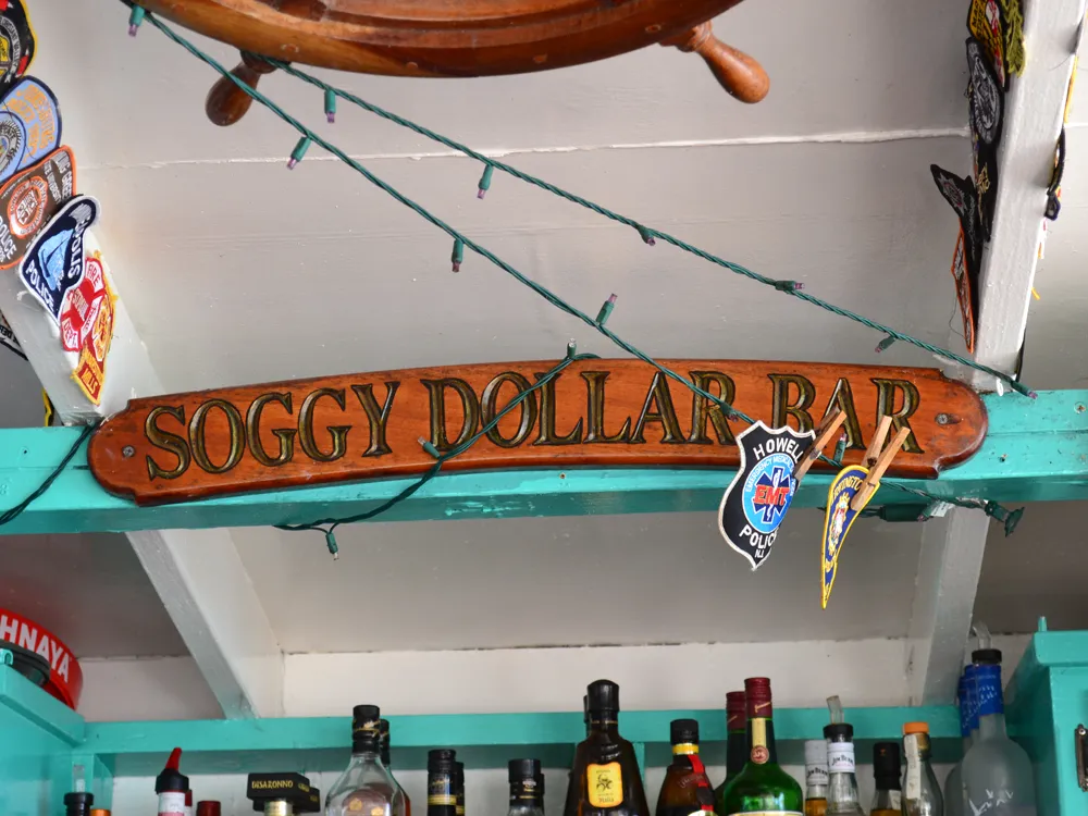 Itinerary Jost Van Dyke Soggy Dollar Bar