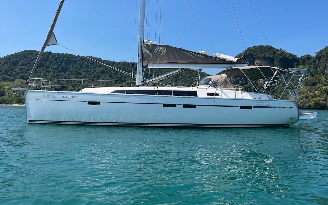 Kingsman, a Bavaria 46 on the Seafarer Thailand flotilla