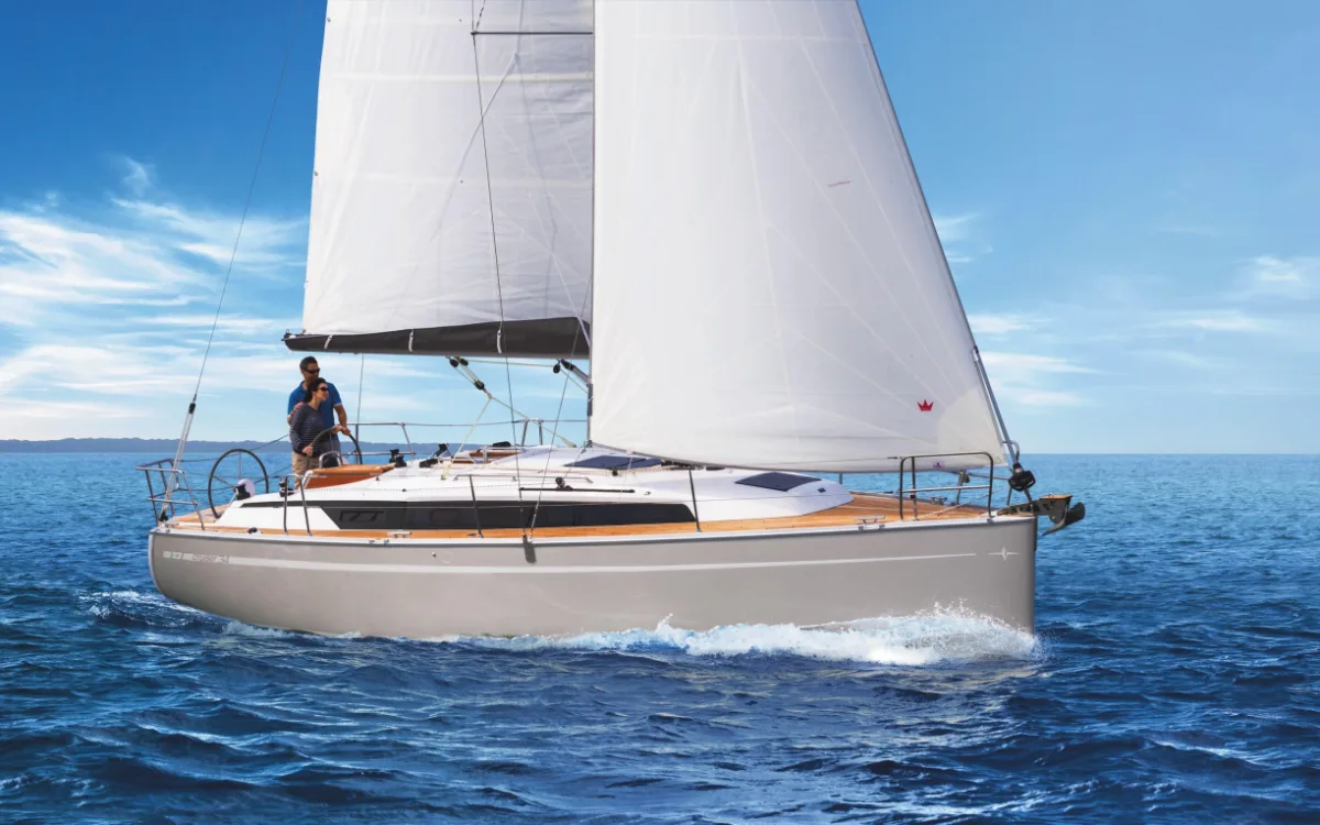 The Bavaria C34 Born Free, a yacht on the Seafarer Thailand flotilla