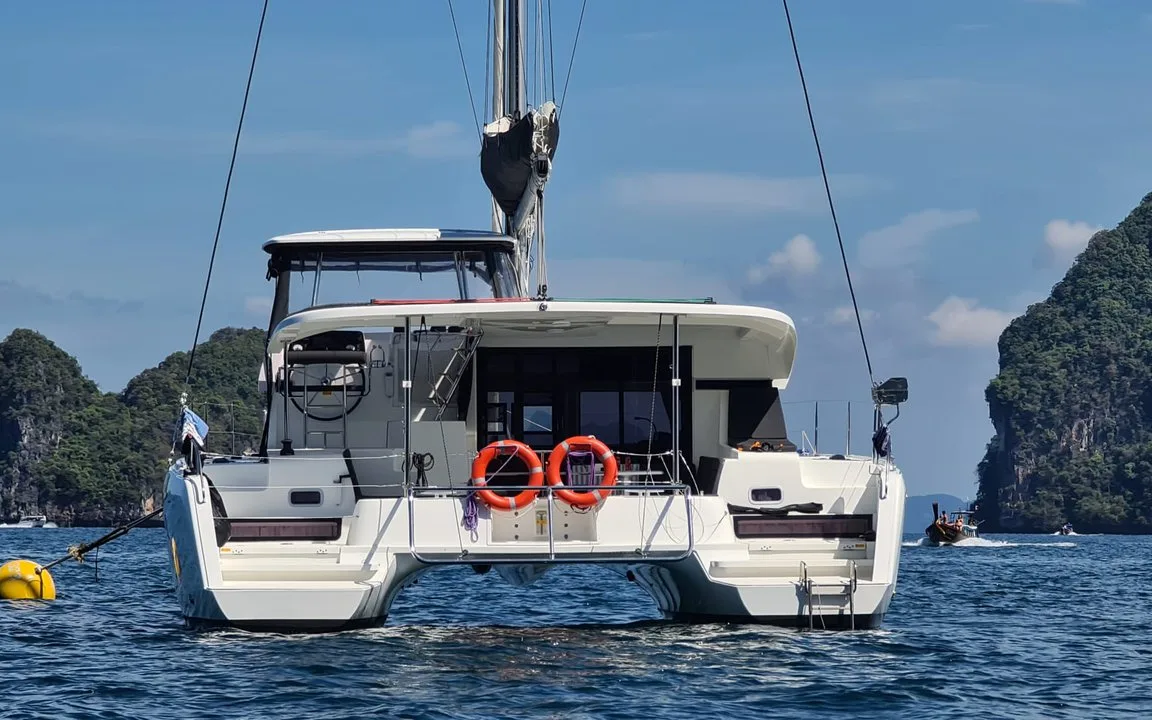 Thai Thunder, a Lagoon 42 catamaran on the Seafarer Thailand flotilla