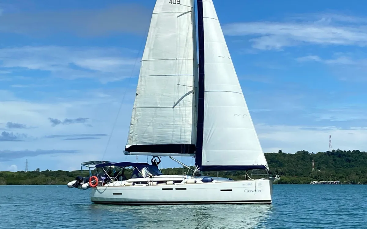 Cavalier, a Sun Odyssey 409 on the Seafarer Thailand flotilla