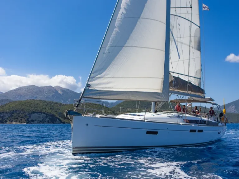 Jeanneau Sun Odyssey 469 Kos 469 under sail