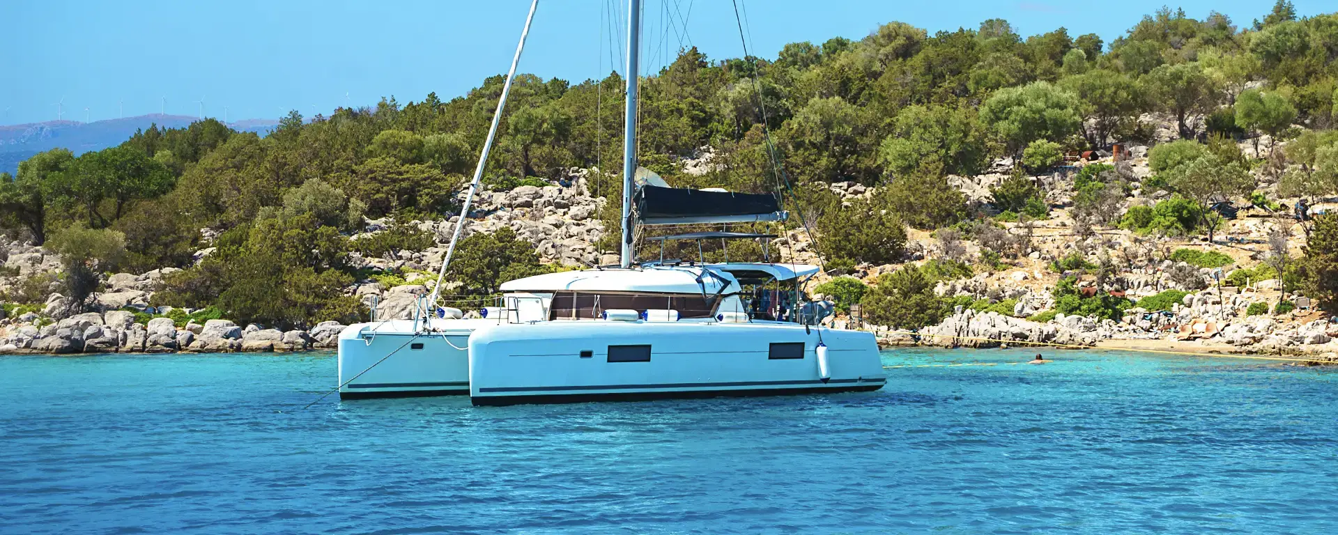 Catamaran Training Course in Greece